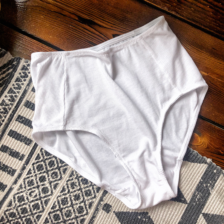 Taille haute blanc