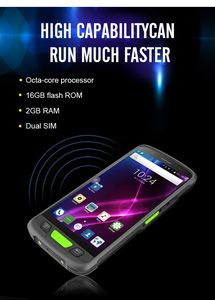 Nfc rfid di raccolta dati 4G Portatile Android 9.0 QR Codice di Lettura MRZ Passaporto Reader wireless 2d scanner di codici a barre PDA android - Product Image 4