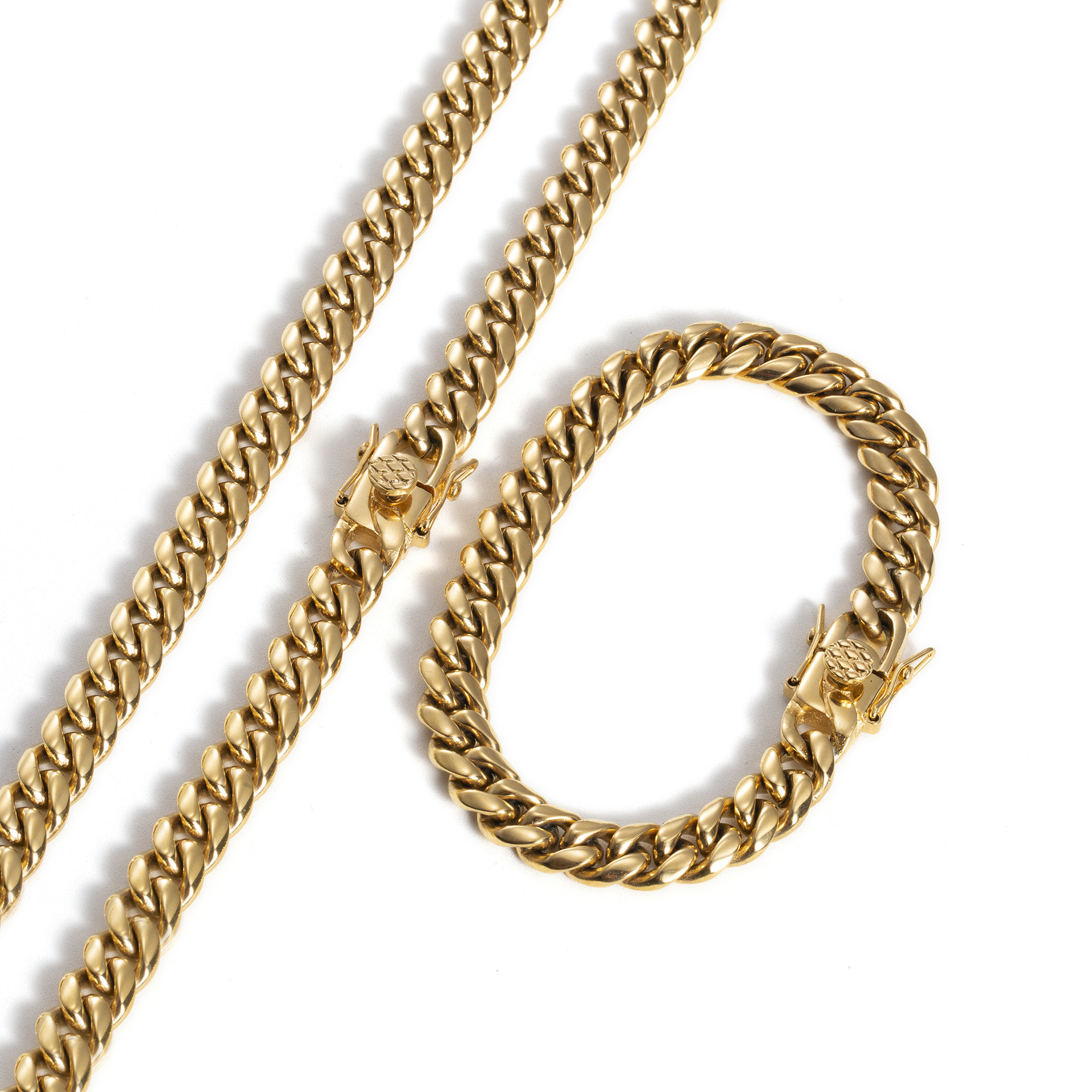 18k gold electroplating-8mm
