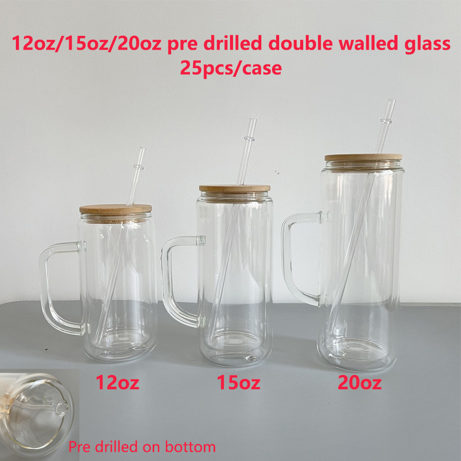 glass with handle