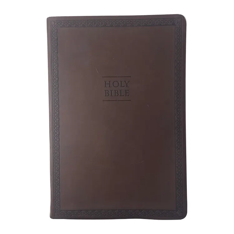 تخصيص اللون الساخن بيع غلاف ورقة الإنجيل الطباعة المسيحية الكتاب المقدس