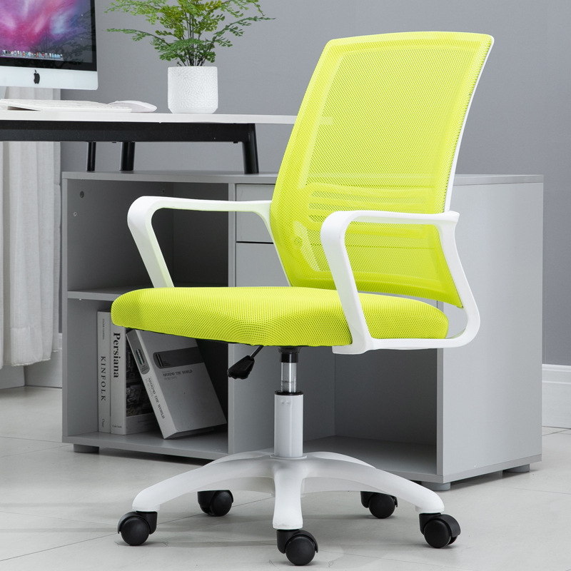 White frame with green mesh, roller version