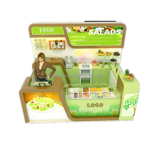 Trái cây tươi salad kiosk Mall Ice Cream & nước trái cây gian hàng hiển thị kiosk thiết kế ý tưởng cho bán - Product Image 2