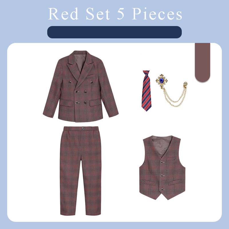 Red set 5 pieces