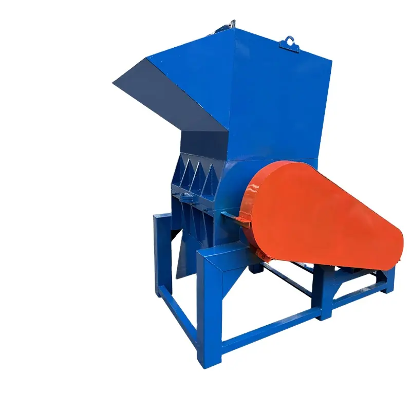Trituradora de plástico de fábrica Máquina trituradora de reciclaje de plástico residual de alta velocidad de alta capacidad