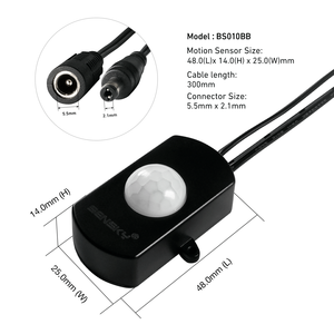 Sensor de movimiento Pir, luz automática, tira Led, Sensor infrarrojo pasivo, tira led, Sensor Pir, 12V, 24V - Product Image 2