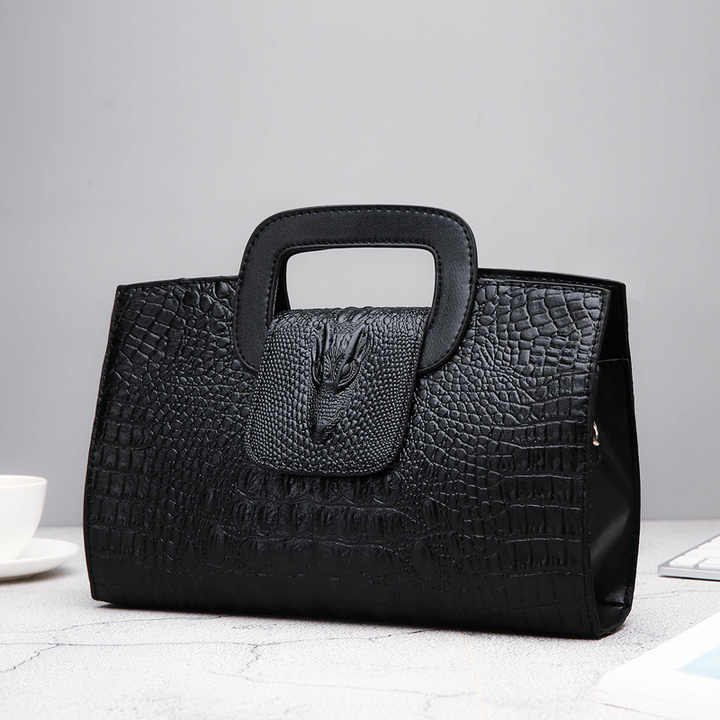 Luxe Dames Elegante Avond Clutch Tassen Handtas Pu Lederen Handtas Zakelijke Stijl Krokodil Clutch Tas