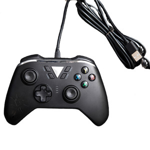 Doubleshock Wired Joystick Game Controller for Xbox One Series <strong>S</strong>/X Compatible With PC &amp; PS3 Features Shock &amp; <strong>Vibration</strong> - Product Image 1