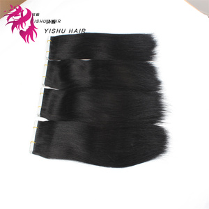 2022 bán buôn Trinh Remy phần mở rộng tóc đôi rút ra cơ thể sóng băng tự nhiên vô hình 20 inch kéo dài chiều dài - Product Image 3