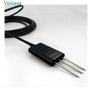 Veinasa-TWSD Digital Soil Humidity Temperature EC <strong>Sensor</strong> for <strong>Arduino</strong> FDR with 20ma Output Max and 24v <strong>Voltage</strong> Max