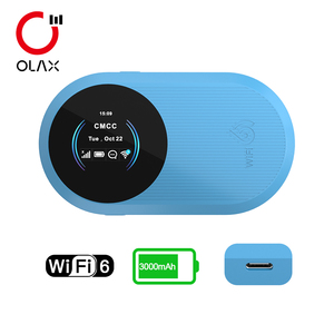 OLAX A10S Dual Band taşınabilir mobil Wifi Router 2.4G & 5.8G Hotspot Sim kart yuvası seyahat kablosuz güvenlik duvarı VoIP fonksiyonu WEP - Product Image 3