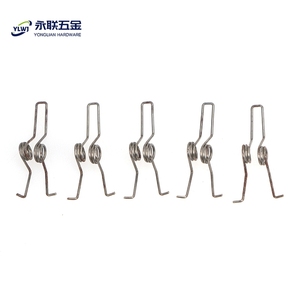 Stainless Steel Twisted-<strong>Spring</strong> Wire Forming <strong>3</strong> Turns Torsion <strong>Spring</strong> for Bluetooth Headphone Accessories - Product Image 1