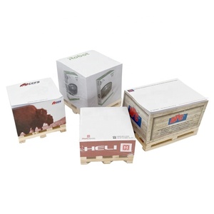 Gran oferta, Cubo de notas adhesivas de 3x3 pulgadas, papel de paleta de madera reciclado personalizado, Bloc de notas adhesivo, bloque de Bloc de notas - Product Image 1