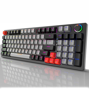 Wired Ergonomic Backlight RGB 97% Custom <strong>Computer</strong> Switches Mini USB Backlit Wired Mechanical Gaming <strong>Keyboard</strong> - Product Image 5