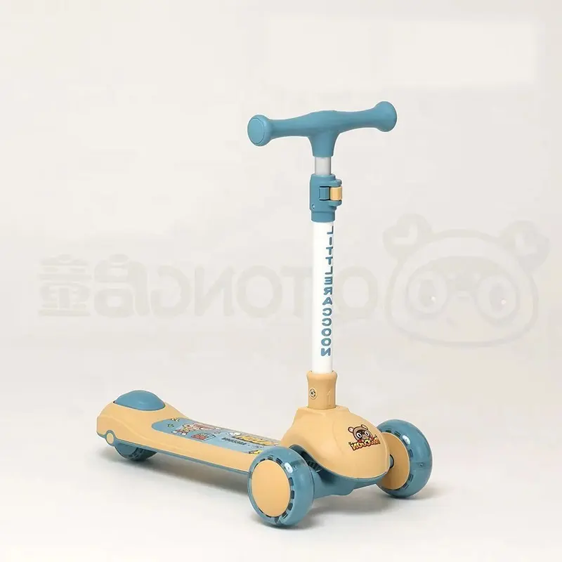 Monopatín de juguete para bebé, nuevo modelo de Scooter para niño/patinete pequeño Popular con 3 ruedas de Flash, 2022