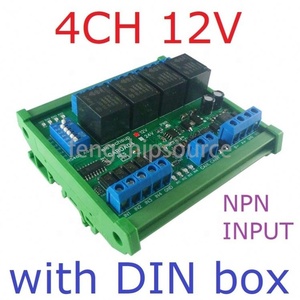 DC 12V/24V 4-16CH Módulo de relé de bus de campo CAN, RS485 Modbus RTU PLC IO, placa de expansión, entrada Digital NPN/PNP, controlador CAN - Product Image 6