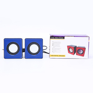 Mini altavoz con tarjeta enchufable para interior, sonido pequeño y pesado, para Notebook, ordenador, Subwoofer, con caja - Product Image 5