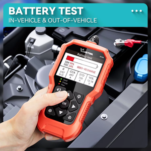 VDIAGTOOL BT500 6V/12V/24v汽车电池测试仪5-3000 CCA汽车摩托车分析仪汽车曲柄充电测试工具