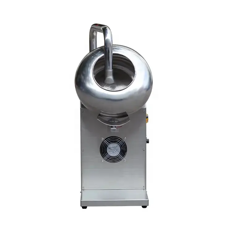 Máquina de revestimento automática para alimentos, spray para lixar açúcar, chocolate e amendoim, tambor de açúcar, máquina de temperar alimentos