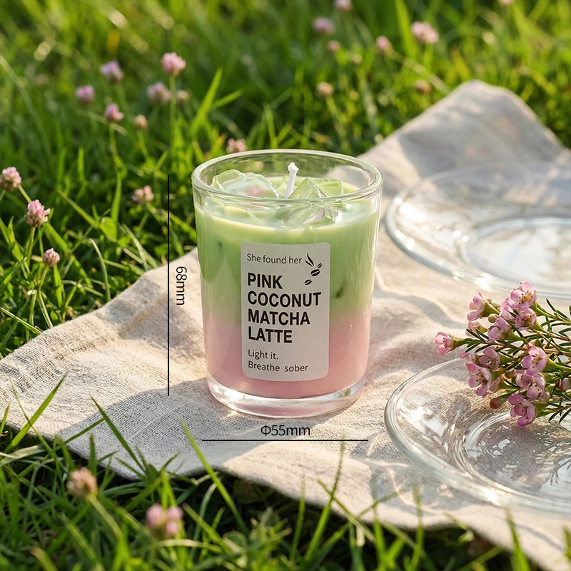 Latte Matcha à la noix de coco rose - Petit