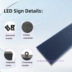 App messaggi programmabili scorrendo LED Display segno per auto digitale pannello di pubblicità pannello matrice LED - Product Image 5