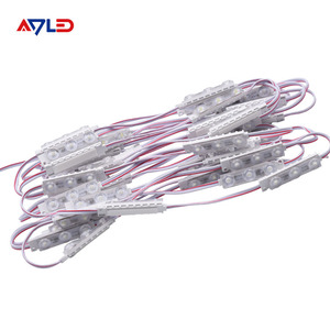 Açık su geçirmez IP68 12v 3 LENS led ışık modulo lens tabela smd 2835 led modülü - Product Image 1