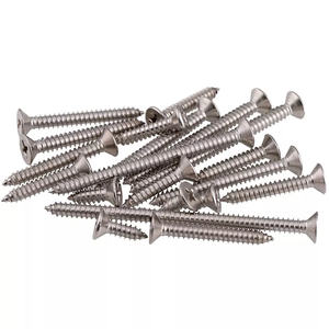 M1 M1.4 M1.7 M2 M3 M4 M5 M6 M8 A2 304 paslanmaz çelik DIN7050 Phillips düz havşa başkanı kendinden dokunarak vida çapraz ahşap vida - Product Image 4