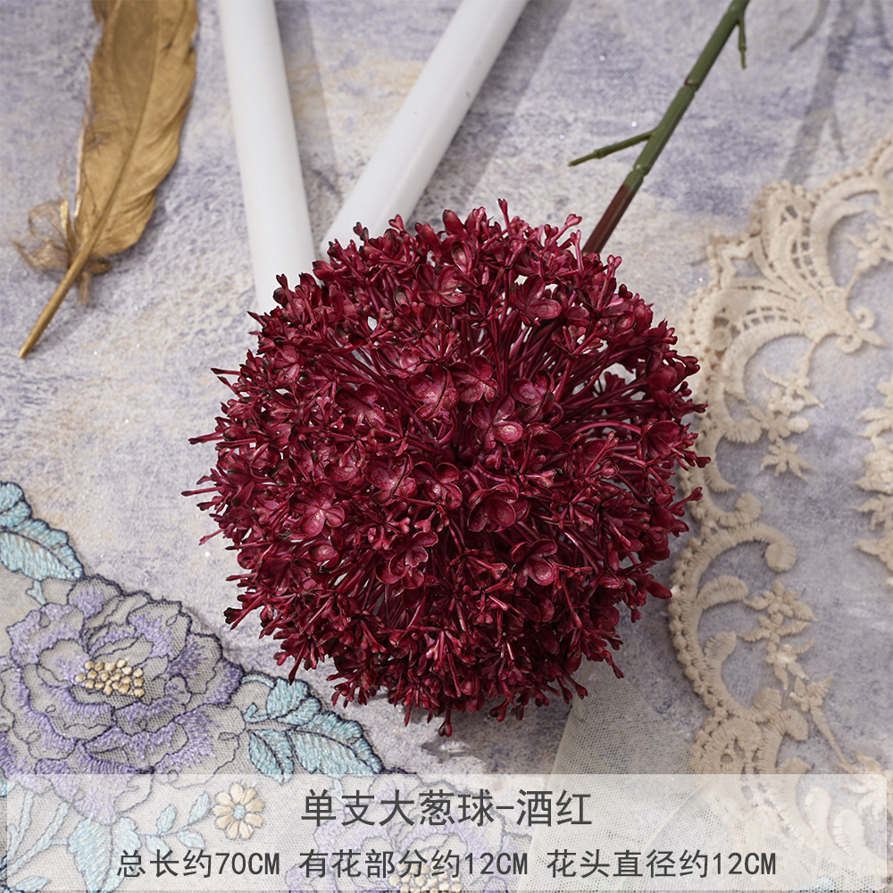 L-Single Scallion Ball-Vin Rouge