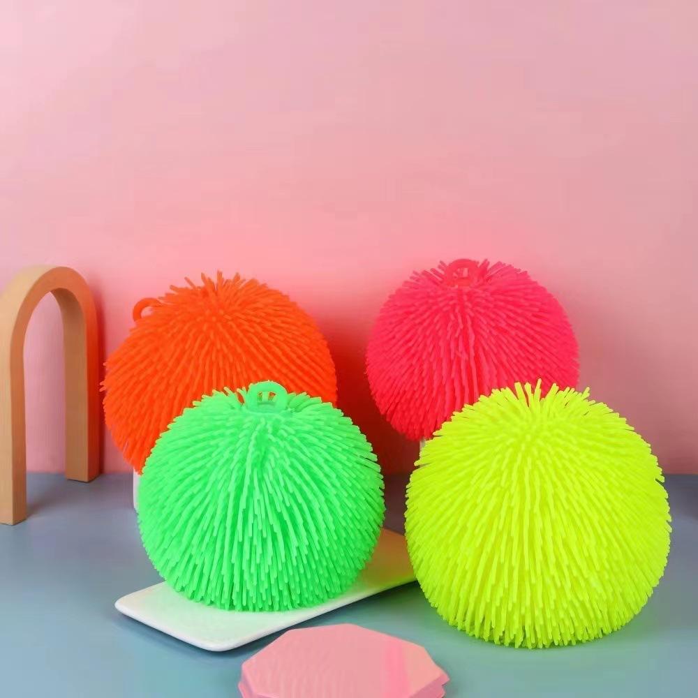 22cm regular color glitter dense pom-pom