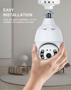 2022 Most Popular V380 App Remote Control E27 Bulb Camera 1080P with Two-ways Voice/night Vision 100% Good Comments - Product Image 2