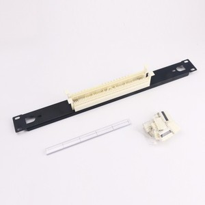 High Quality 110 Wiring Block <strong>Patch</strong> <strong>Panel</strong> 1U Rack Wholesale 50 Pairs Voice Telecom Parts Manufacture Price - Product Image 3