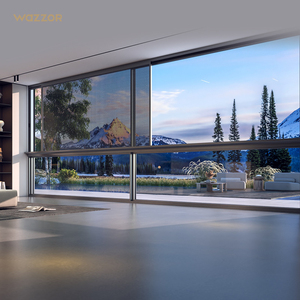 Wazzor Foshan personalizzato decorativo costruito in feritoia con otturatore cavo in alluminio con doppi vetri persiane in alluminio finestre scorrevoli - Product Image 2