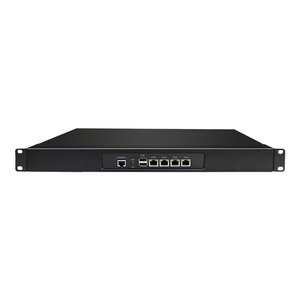 BKHD nuovo modello a buon mercato personalizzato Intel N100 1U Firewall montato su Rack 4 * RJ45 Mini-PCIE supporto Server di rete WIFI