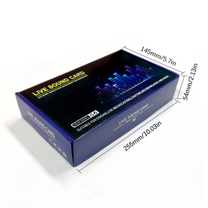 Tarjeta de sonido Vocal de transmisión en vivo profesional, mezclador de interfaz de Audio, compatible con tarjeta de sonido de - Product Image 2