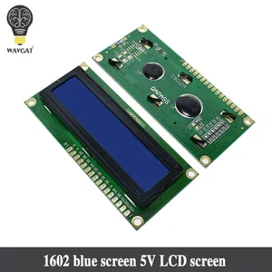 WAVGAT LCD1602 1602 <strong>LCD</strong> Module Blue Screen 16x2 Character <strong>LCD</strong> <strong>Display</strong> PCF8574T PCF8574 IIC <strong>I2C</strong> <strong>Interface</strong> 5V - Product Image 5