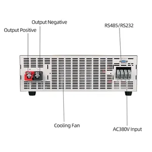 KUAIQU R-SPPS8075ラボ用調整可能DC電源6000W高精度プログラマブルスイッチング電源80V75A