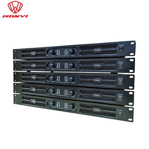 1U sınıf D dijital ses subwoofer amplifikatör güç profesyonel 2*1000 watt 2 kanal güç amp - Product Image 5