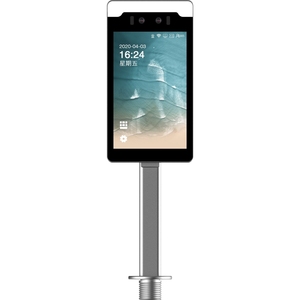 8インチ顔認識生体認証時間出席機顔認識端末USB温度測定アルミニウム合金 - Product Image 4