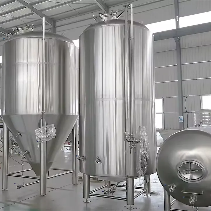 Bira bira depolama tankı taze bira mayalandırma