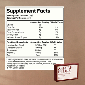 Baz/OEM kızılcık özü PH PH illus Blend kadın vajinal sağlık çikolata takviyesi için PH dengesi desteği bağışıklık - Product Image 2