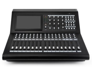 Mezclador de audio digital X24 Consola de mezcla de salida de 16 canales con entrada de 24 canales para instalación fija y conferencia profesional - Product Image 2