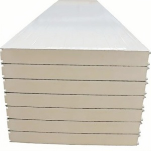 Tấm Polyurethane kho lạnh 50mm-200mm với tấm bánh sandwich thép kim loại PU/PIR cho khách sạn và nhà kho - Product Image 1