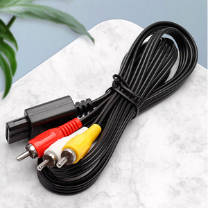 สาย Av สำหรับ Nes/N64/Gamecube/Snes/Genesis/Dreamcast/ดาวเสาร์/Wii/Wii U/Ps2/Ps3/Ps5/Xbox 360 Slim Hd Tv Av สาย Rca - Product Image 5