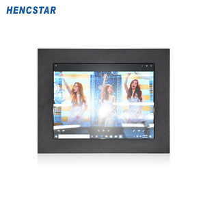Computadora industrial sin ventilador de 15 pulgadas con Windows 10 Pro + SO de 64 bits Pantalla táctil capacitiva de 10 puntos PC de panel todo en uno - Product Image 2