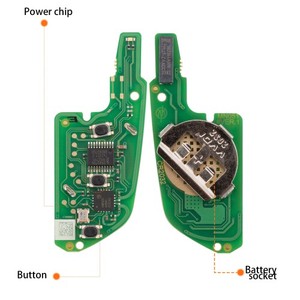 Lexus tarzı için arayüz VVDI XNLEX0EN evrensel kablosuz uzaktan anahtar 3 düğmeler araç tuşları - Product Image 6