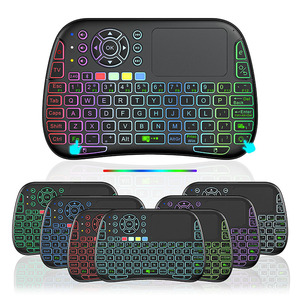 Wholesale M9 Wireless Mini <strong>Keyboard</strong> Backlit IR Learning 2.4G Voice Remote <strong>Control</strong> Touchpad Handheld <strong>Keyboard</strong> for <strong>Android</strong> TV Box - Product Image 3