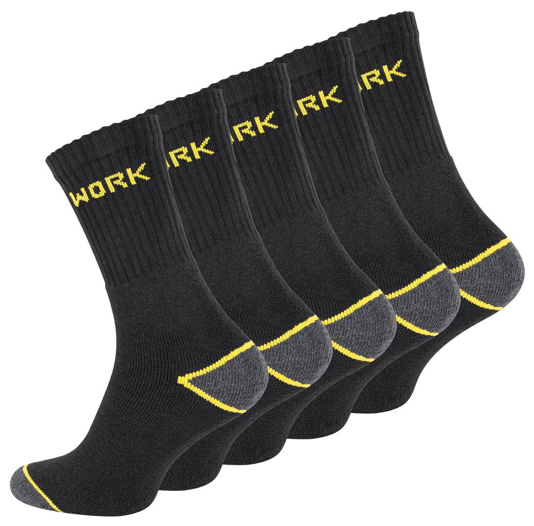 Black with Yellow Stripe