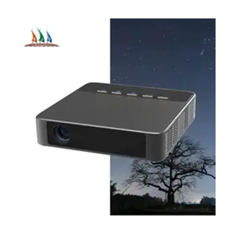 Máy Chiếu Tốt Nhất 4K Rạp Chiếu Phim Android Video Lcos 4K Wifi6 Ngắn Ném Nhà Máy Chiếu 4K Điện Thoại Máy Chiếu