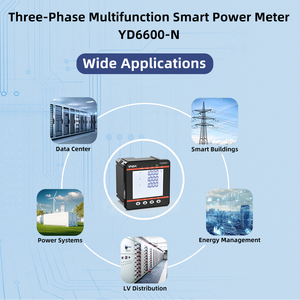 Yada YD6600-N Loạt 3 Giai Đoạn Đa Chức Năng Phân Tích Điện AC Điện Hiện Điện Áp Yếu Tố Năng Lượng Mét Cho Trung Tâm Dữ Liệu - Product Image 5