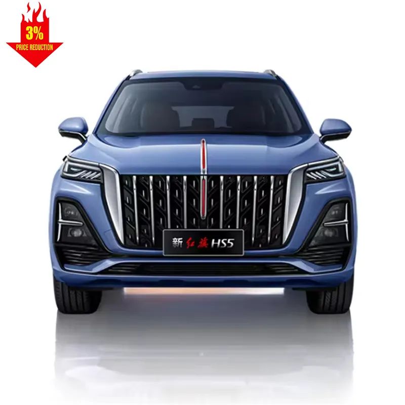 Carros de gás Hongqi Hs5 Carro de alto desempenho Novo 2.0t 185kw Carros Suv de luxo avançados a gasolina